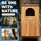 Extra Large Wooden Owl House