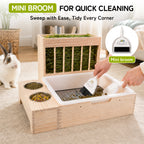 3-in-1 Medium Rabbit Hay Feeder Station